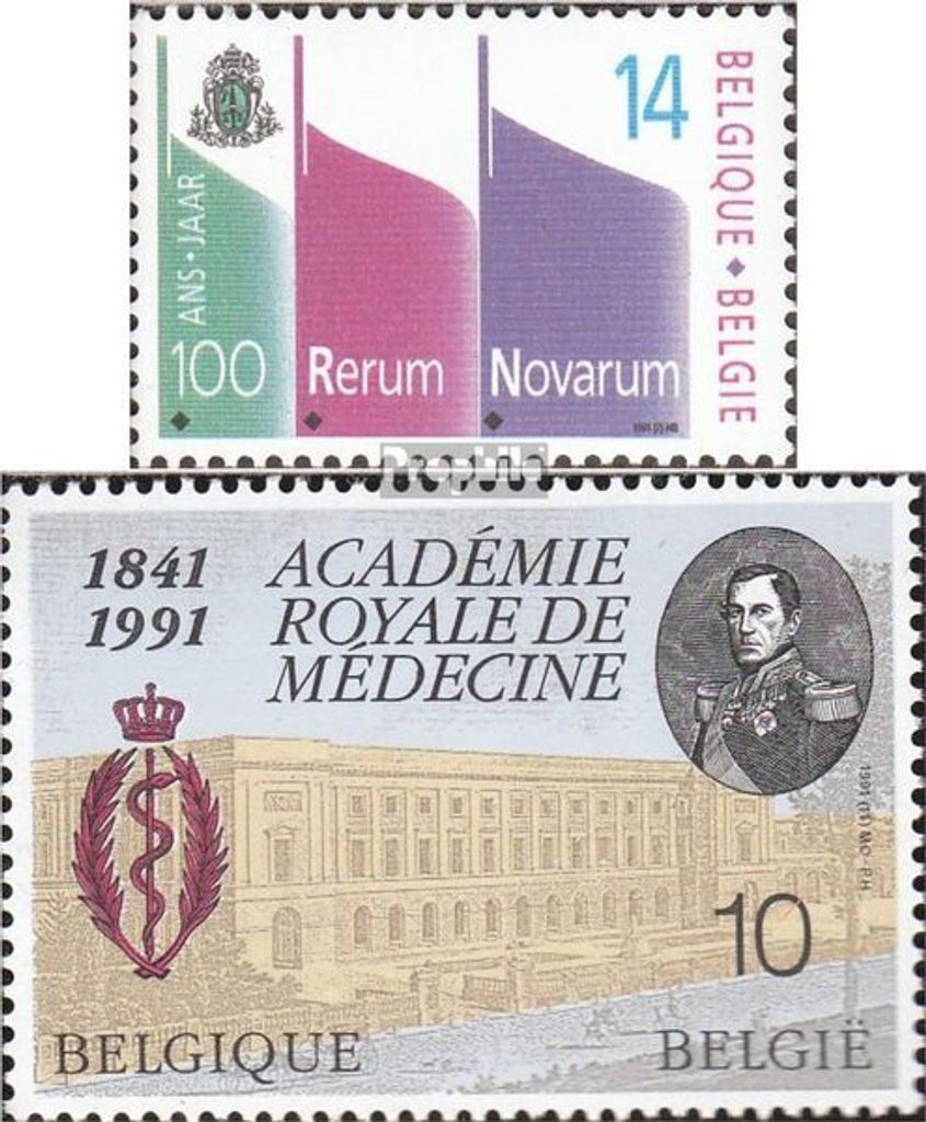 Briefmarken Belgien 1991 Mi 2460,2468 (kompl.Ausg.) postfrisch Sondermarken