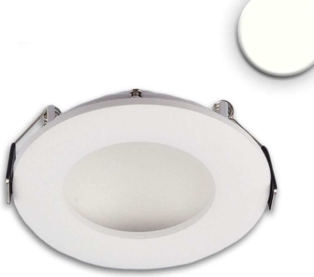 ISOLED LED Downlight LUNA 8W, indirektes Licht, weiß, neutralweiß