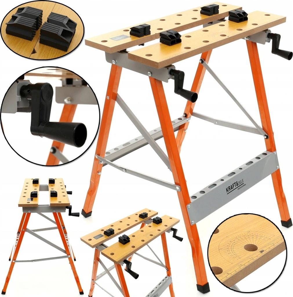 Dielenský pracovný stôl | 605 x 635 x 780 mm Obrázok produktu 2