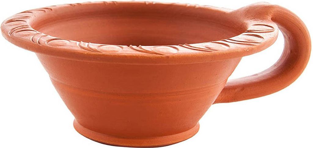 Berk Räucher-Zubehör - Makal - Räuchergefäß Aus Ton, Rot