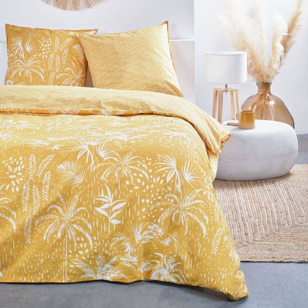 Bettwäsche-Set aus Baumwolle Tropical Vibe, beidseitig, 220 Produktbild 