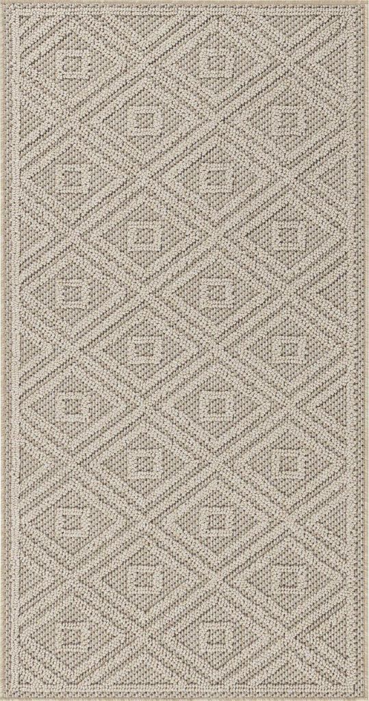 Villa Möbel Pativa Teppich-Set Beige - 4-teiliges Set für Ihr Zuhause, Grösse:1 x 160x230 cm + 2 x 80x150 cm + 1 x 80x250 cm