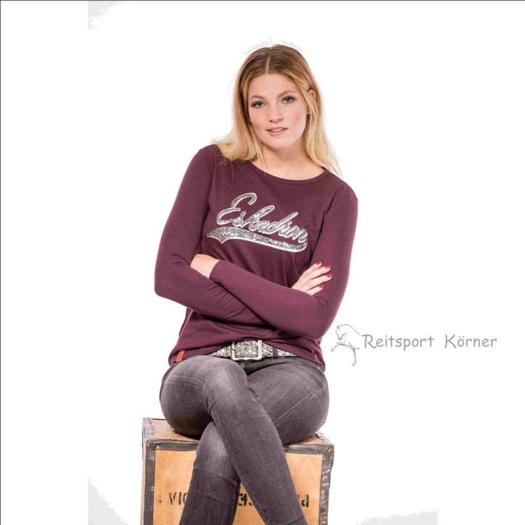 Eskadron Fanatics Shirt Women " DANA Longsleeve " , blackberry Größe - S