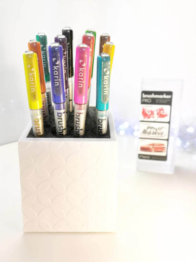 Karin BrushmarkerPRO Coffret 12 Feutres pour Lettrage et Calligraphie - 5
