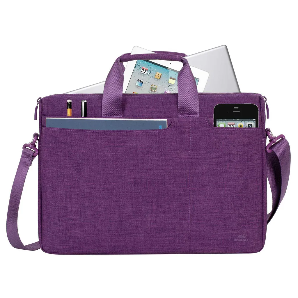 Sacoche Ordinateur Portable 15,6 Pouces Violette RIVACASE 8335 Biscayne - 3