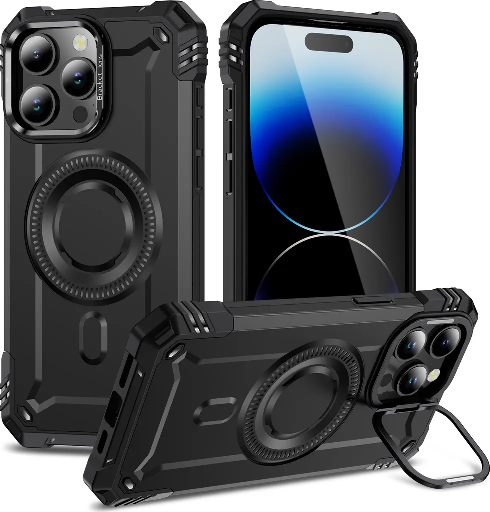 Custodia iPhone 14 Pro Robusta Nera: La Cover Ideale per l'Avventura