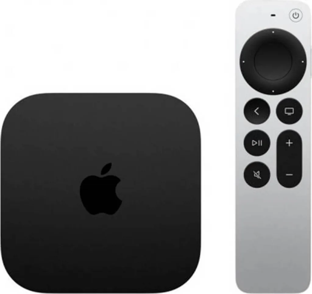 Apple TV 4K Wi-Fi 64 Go avec Puce A15 Bionic et Siri Remote USB-C