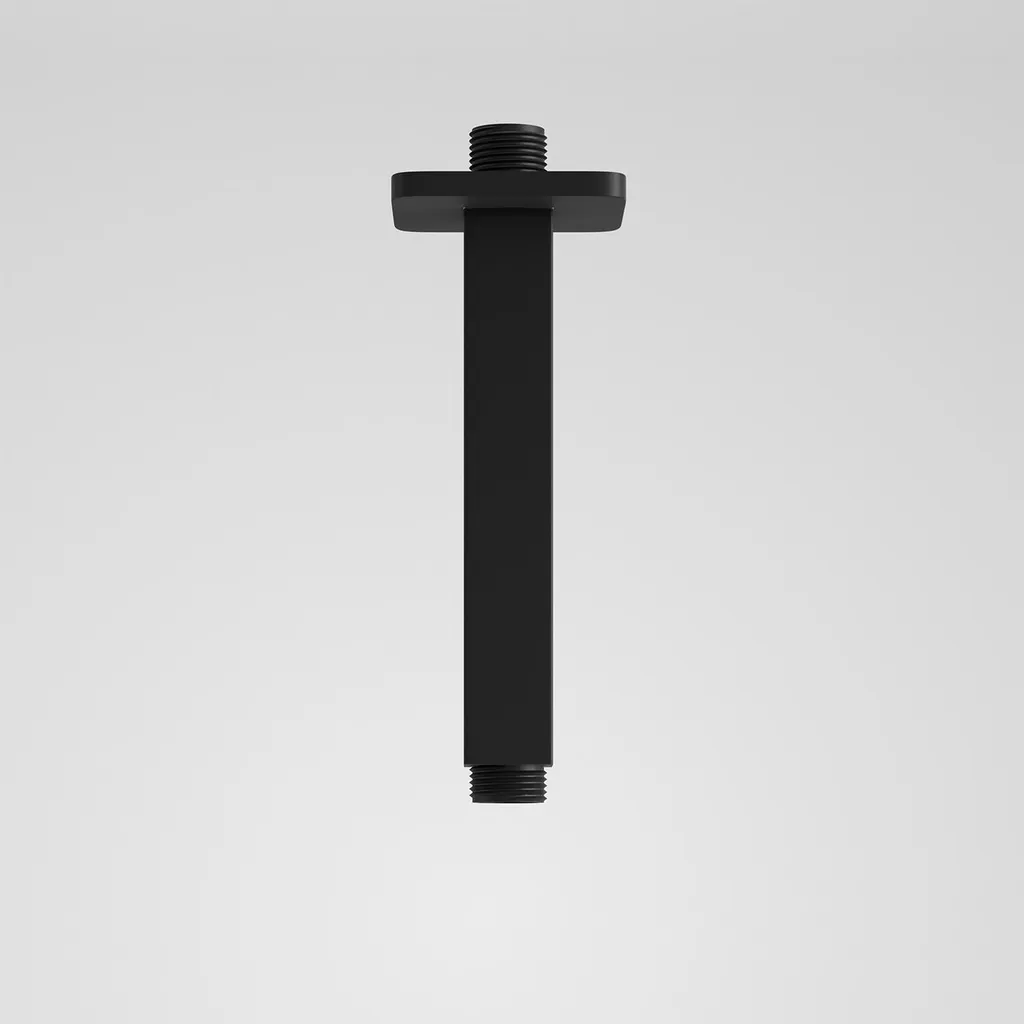 Montaggio Braccio Doccia JOHO Nero 155mm - Acciaio Inox 52kg