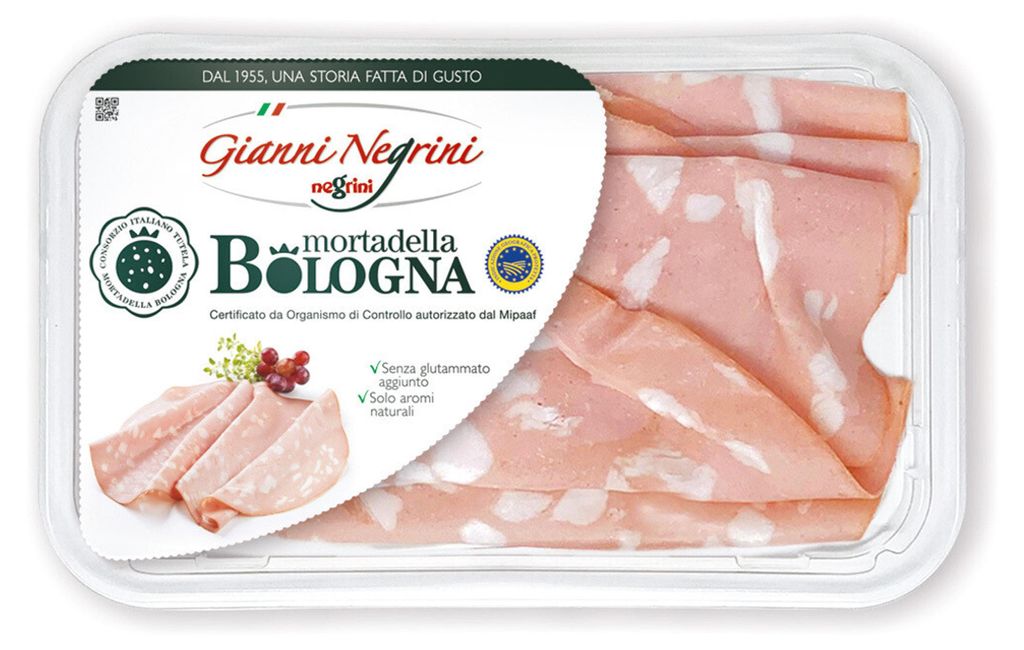 Motradella Bologna IGP Affettata 80g - Gianni Negrini Produktbild 