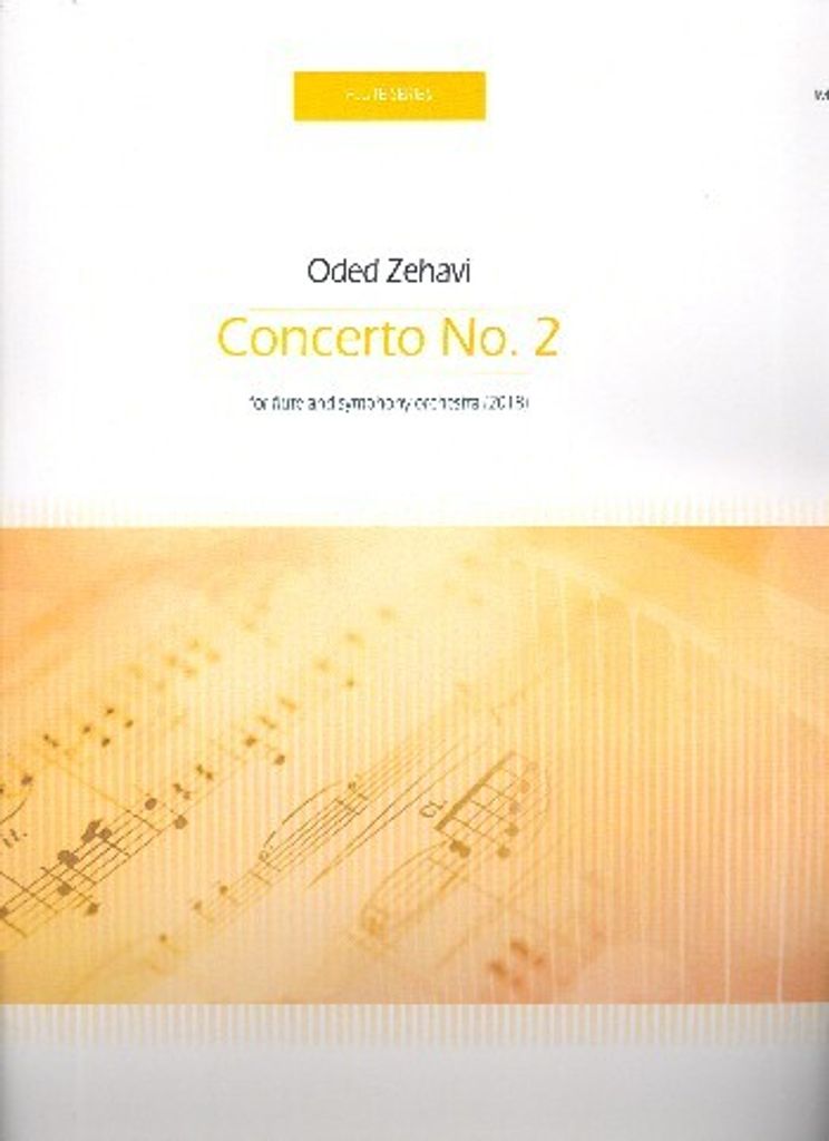 Concerto no.2 for flute and orchestra score