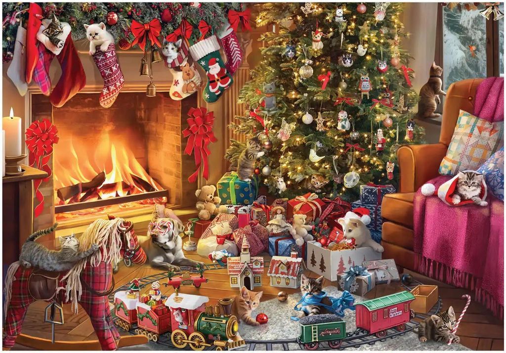 Puzzle ANATOLIEN Matin de Noël 500 pièces Image du produit 