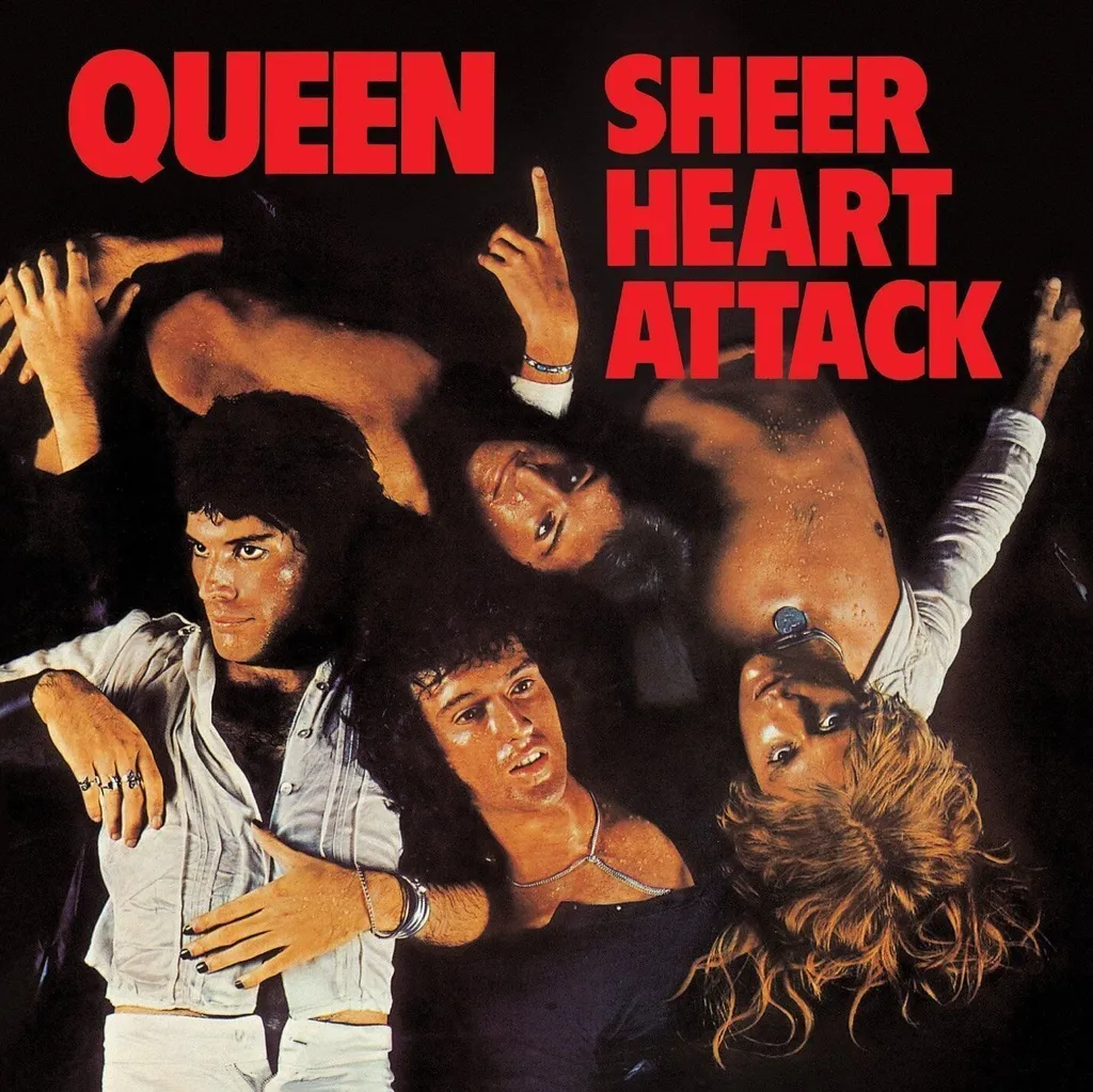 Disque Vinyle Queen Sheer Heart Attack Album Noir 33 Tours Limité