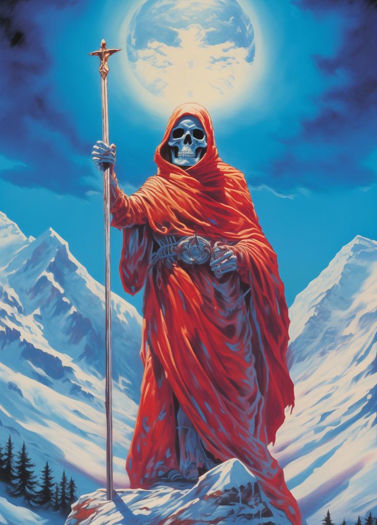 Plakat 39,5x55cm Wächter des Bergmondes