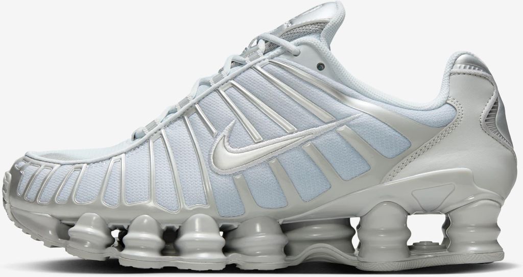 Nike Shox TL "Pure Platinum Smoke Grey" Grau, Größe: 44