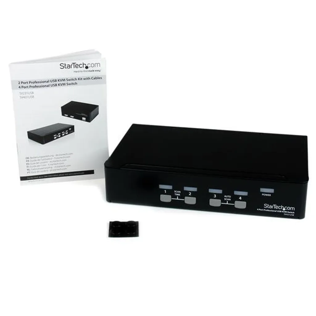 Switch KVM VGA 4 PC avec Partage de Périphériques USB StarTech SV411KUSB - 5