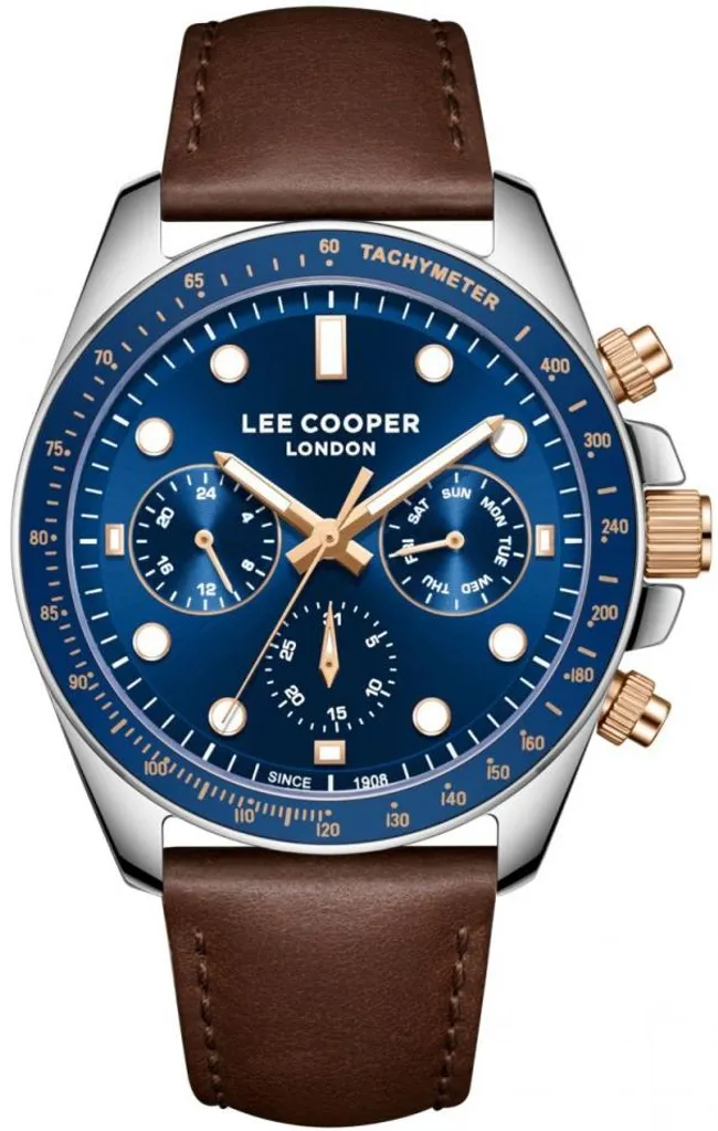 Montre Lee Cooper LC08233.392 Marine - Finition Acier et Cadran Fashion