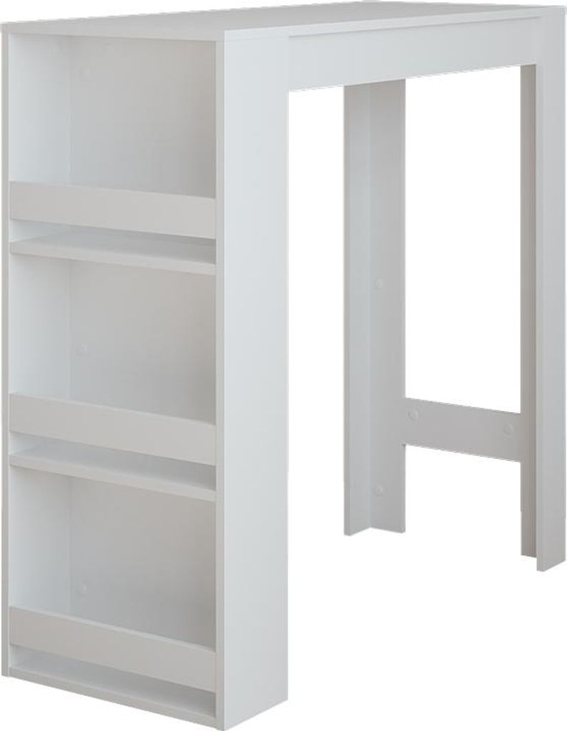 Stół barowy Vicco Repose Biały 45 x 110 cm, Model 55354 Zdjęcie produktu 