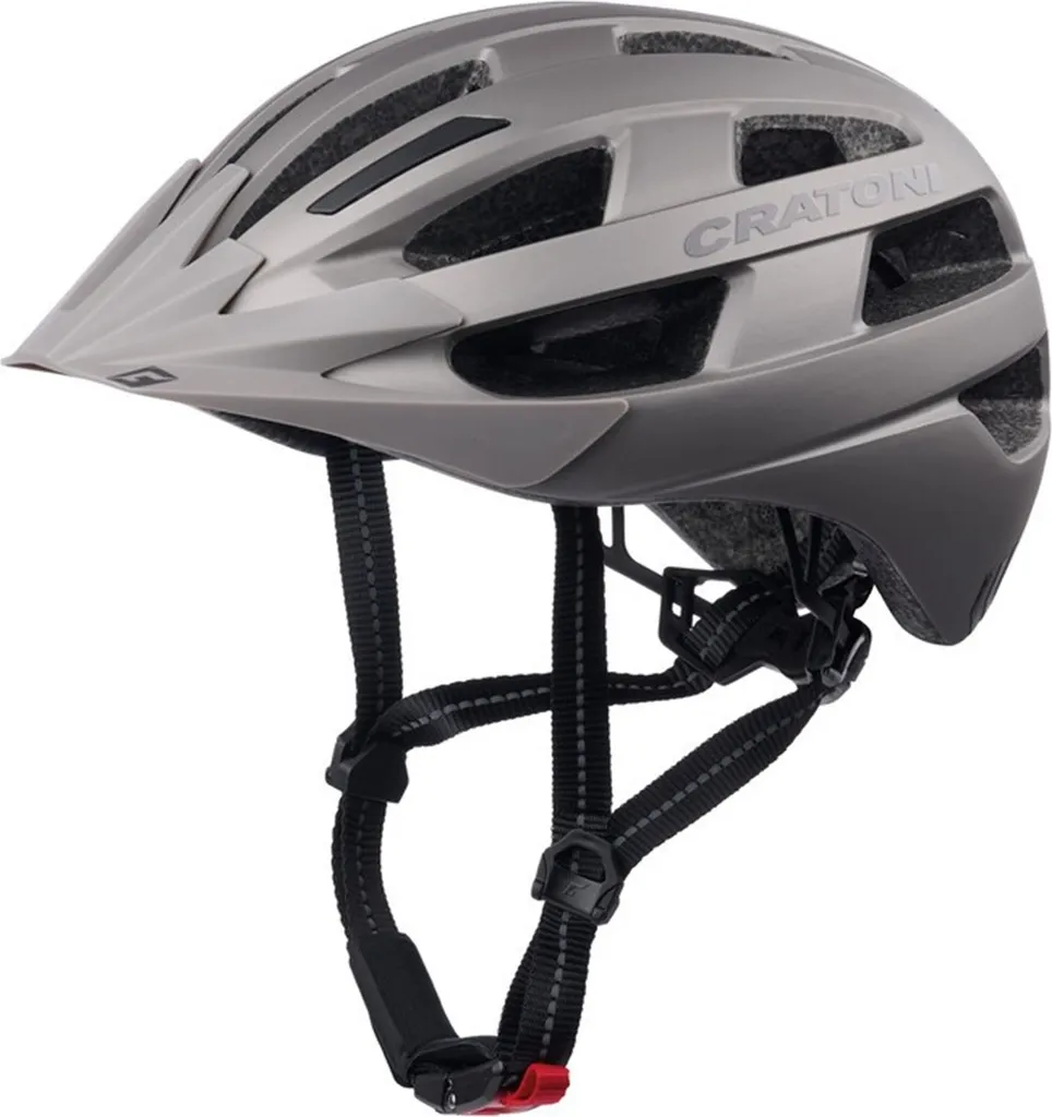 Casque Velo-X pour Trajet Urbain - Sécurité Quotidienne Coloris Brun