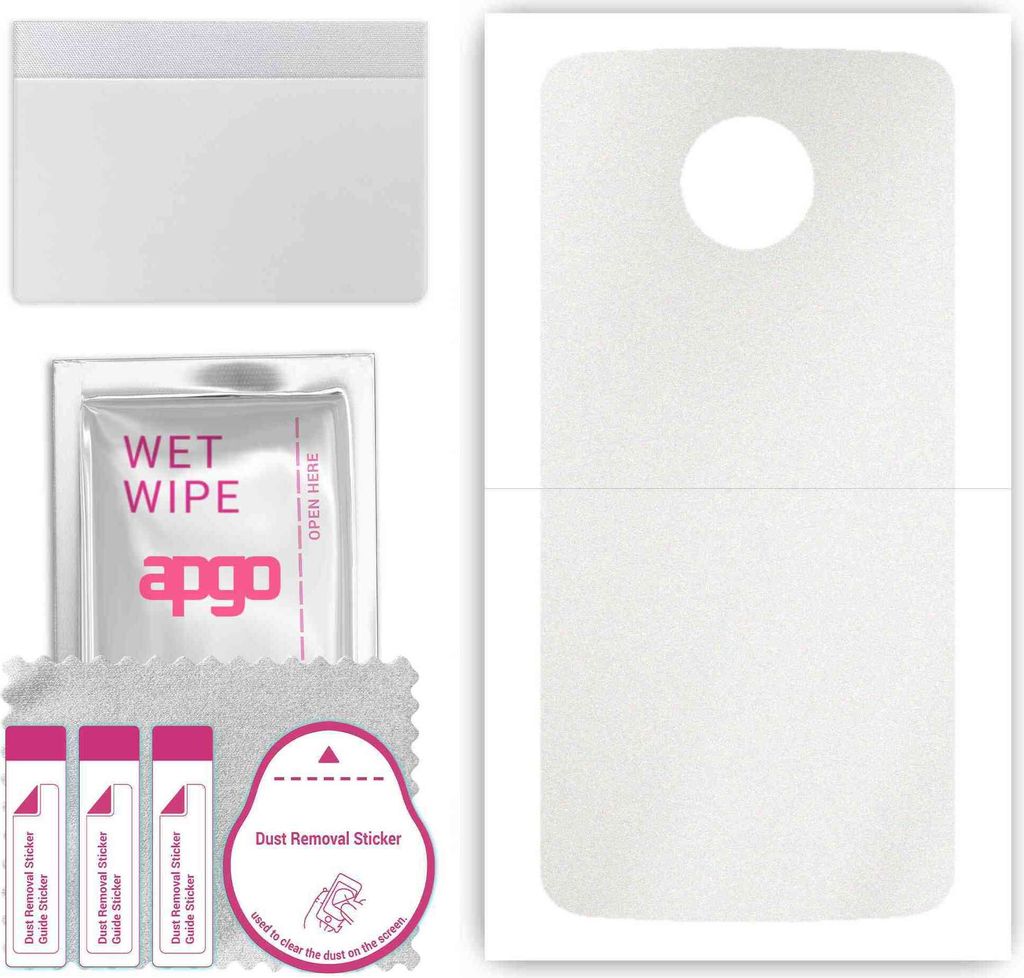 apgo Rückseite Schutzfolie, Skin, kompatibel mit Motorola Moto Z Play, Hinten Displayschutzfolie aus Vinylfolie, kratzfest, einfache Montage - Mat...