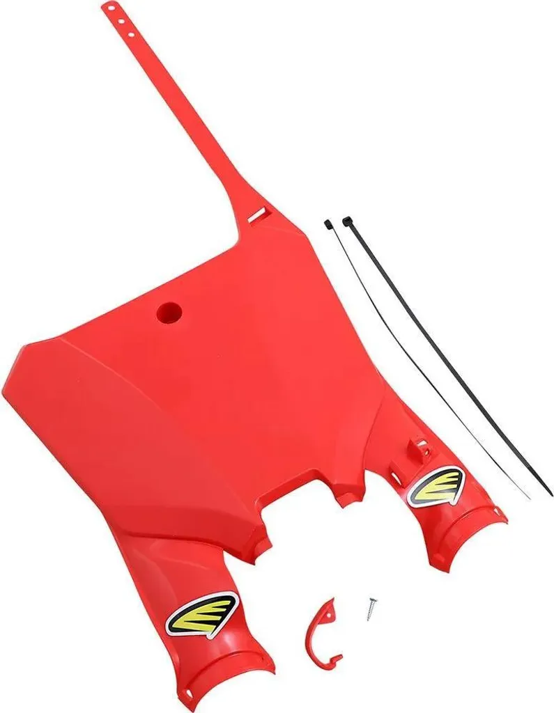 Plaque avant Cycra Rouge pour Honda CRF 450 R 2022 : Idéal Compétition