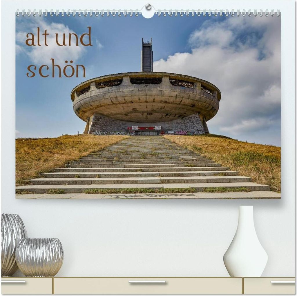 alt und schön (hochwertiger Premium Wandkalender 2026 DIN A2 quer), Kunstdruck in Hochglanz