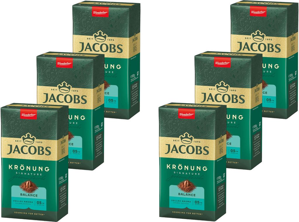 JACOBS Filterkaffee Krönung Balance Pulver-Kaffee Produktbild 