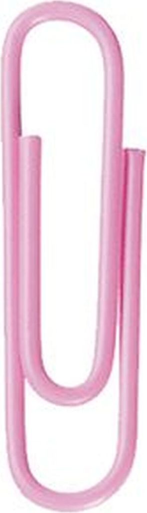Briefklammer Metall kunststoffüberzogen 26mm rosa VE=20x1000 Stück