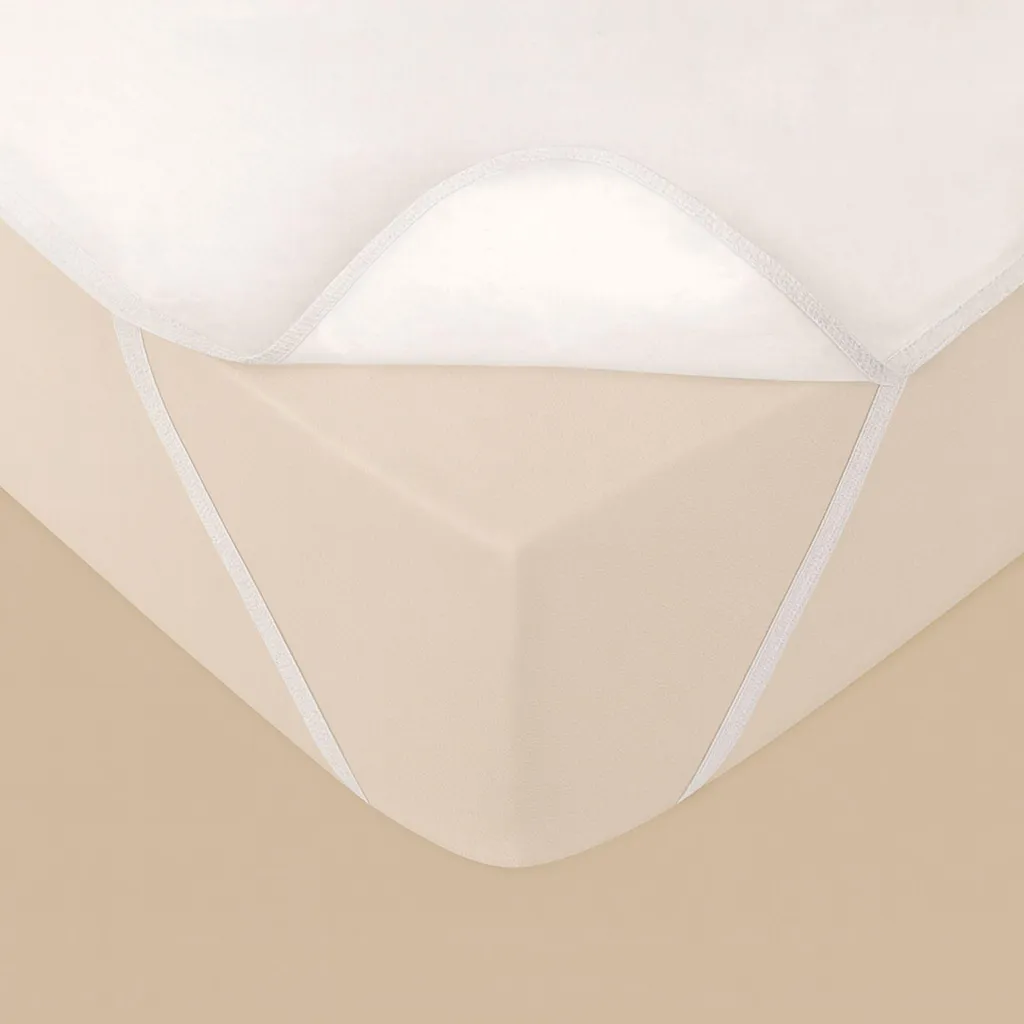 Alèse de protection matelas 160x200 cm blanche Douceur d'Intérieur - 5