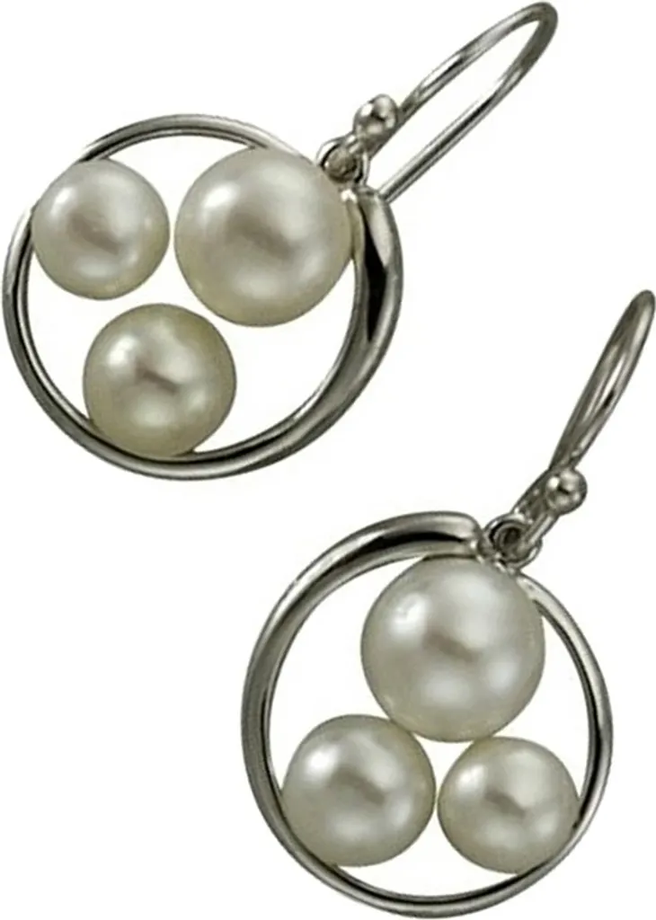 Boucles d'oreilles Argent Sterling 925 KISMA Anti-allergie et Brillantes