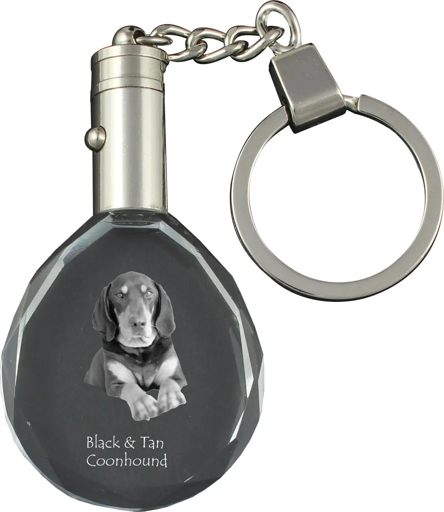 Ciondolo Foto Cane Procione Nero | Accessorio Cristallo Art-Dog 2026
