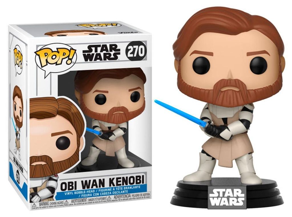 FUNKO Figure POP! Star Wars:Clone Wars-Obi Wan, Produktbild 