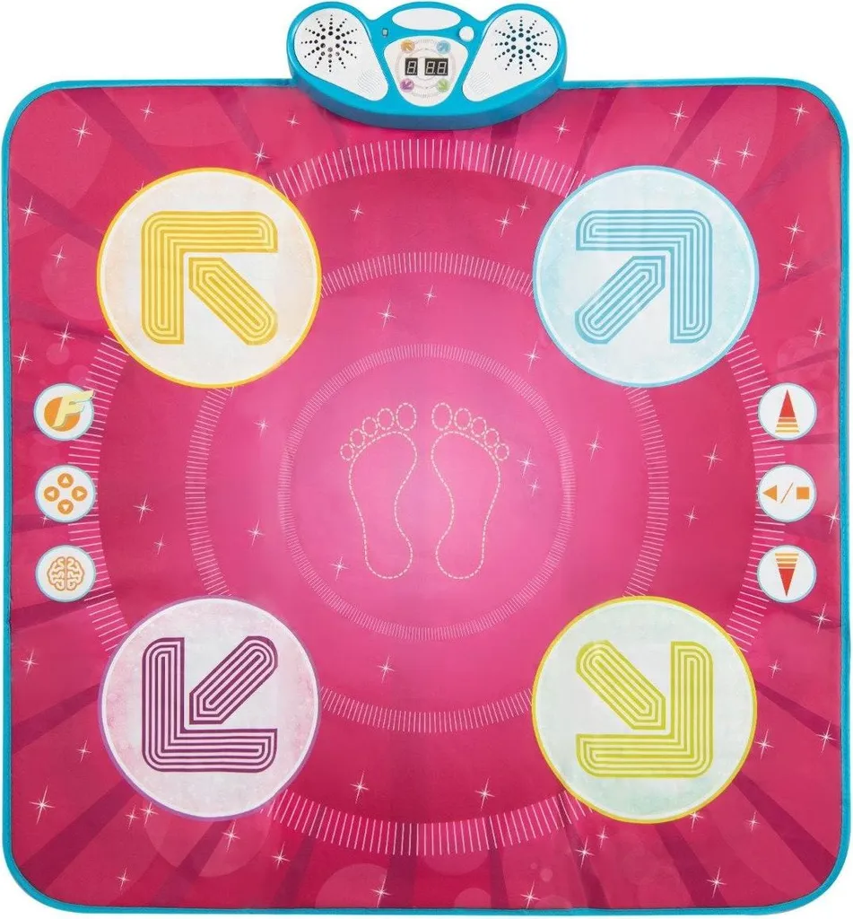 Tapis de danse pour enfants avec lumières LED et jeu de mémoire tactile