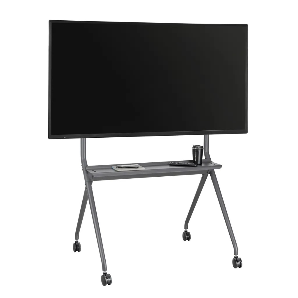Support TV mobile Ewent EW1542 XL pour éviter de percer vos murs XL
