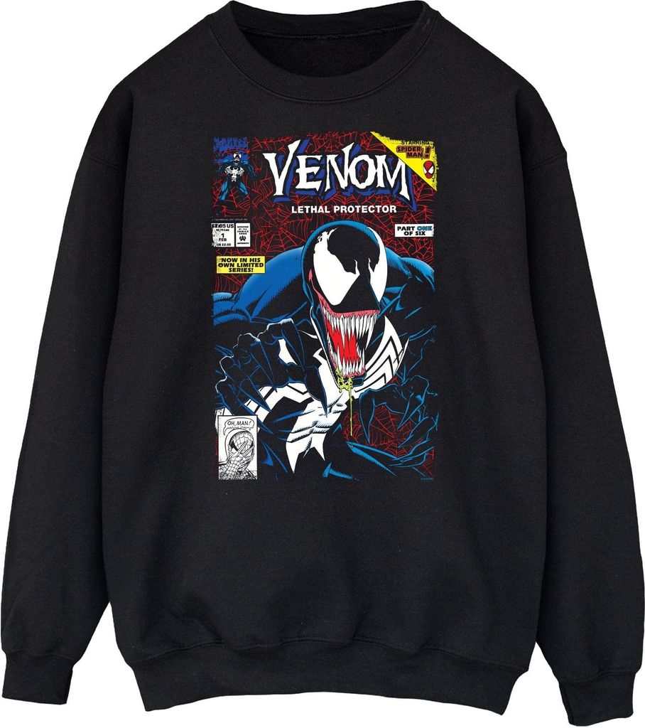 Marvel - "Lethal Protector" Sweatshirt für Herren BI48766 (M) (Schwarz)