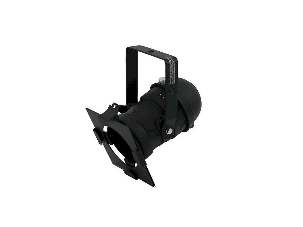 Scheinwerfer kurz PAR36 ohne Trafo Schwarz