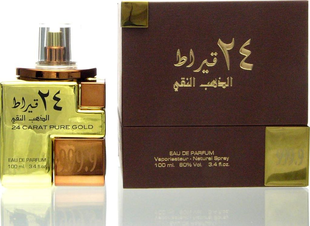 Lattafa 24 Carat Pure Gold Eau De Parfum Spray 100Ml Produktbild 