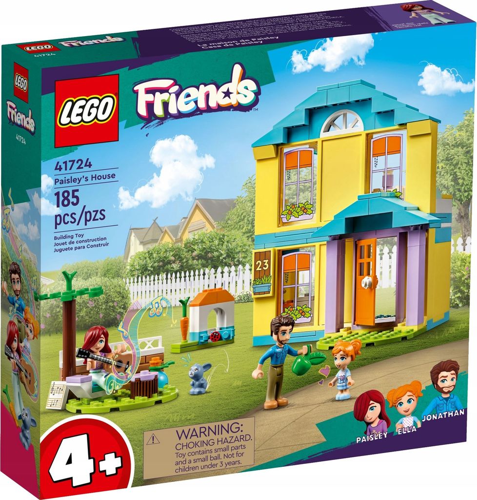 Stavebnica LEGO Friends 41724 Dom?ek Paisley (185 dielikov) Obrázok produktu 