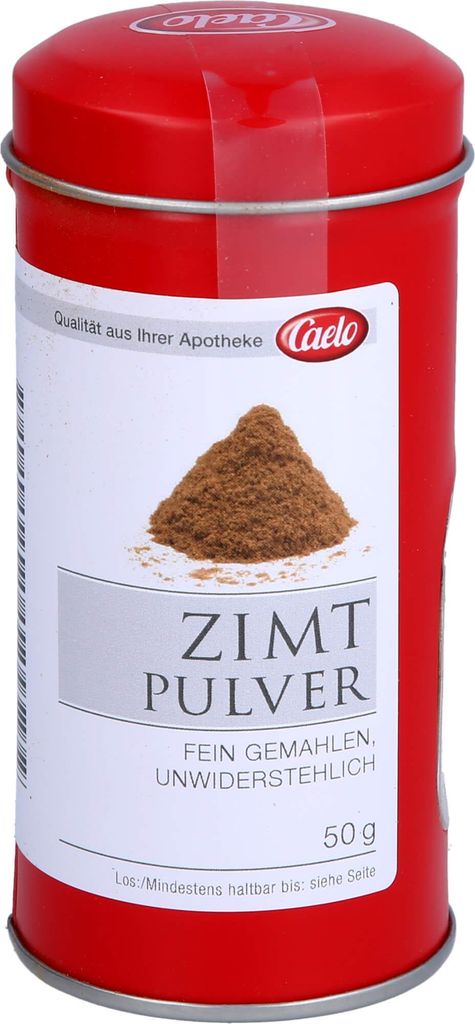 Caelo Zimtpulver HV-Packung Blechdose, 50 g Pulver