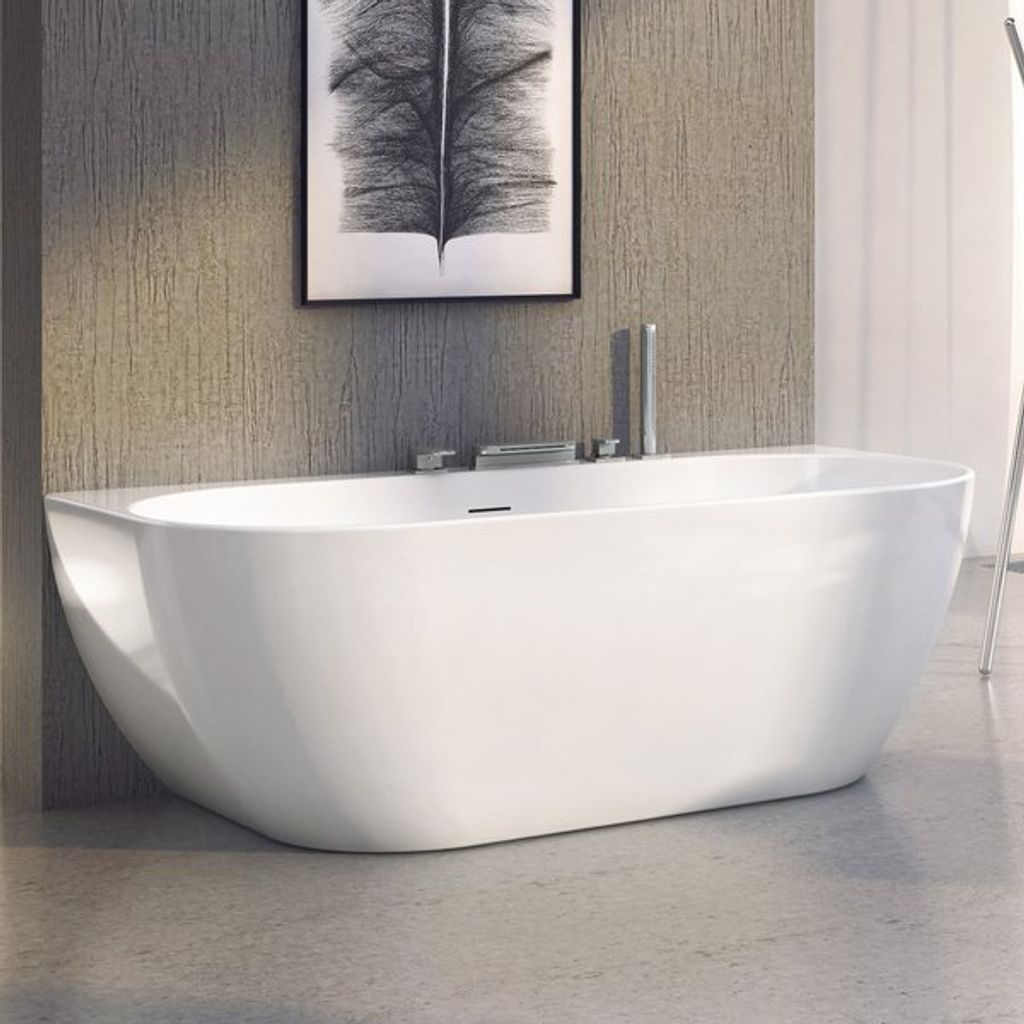 Ravak Freedom W - Freistehende Badewanne 1660x800 mm, weiß XC00100024
