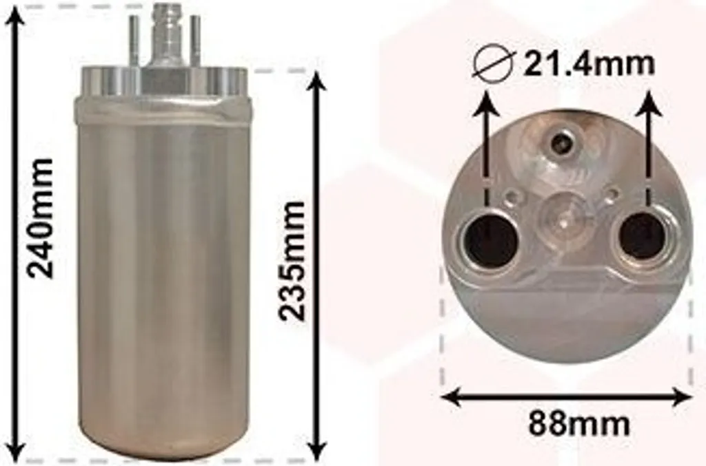 Sécheur Clim 1730-10771 Haute Résistance pour Véhicules Renault