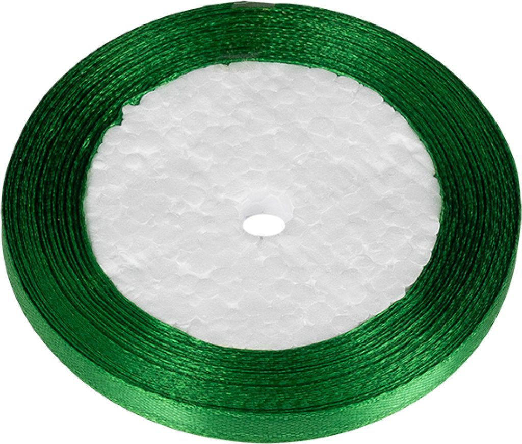 Satinband - 6 mm/ 22,5 m - Grün Produktbild 
