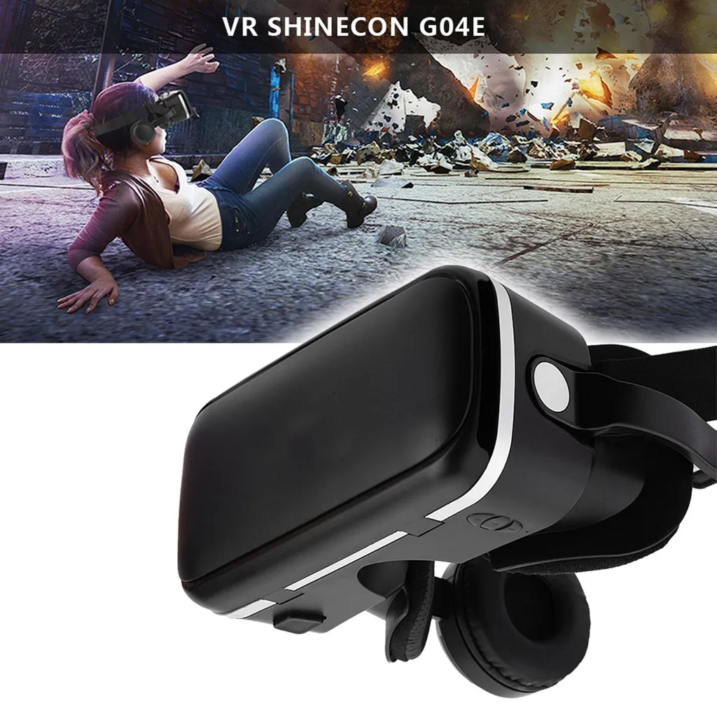 Casque VR de réalité virtuelle professionnel avec lentilles optiques HD