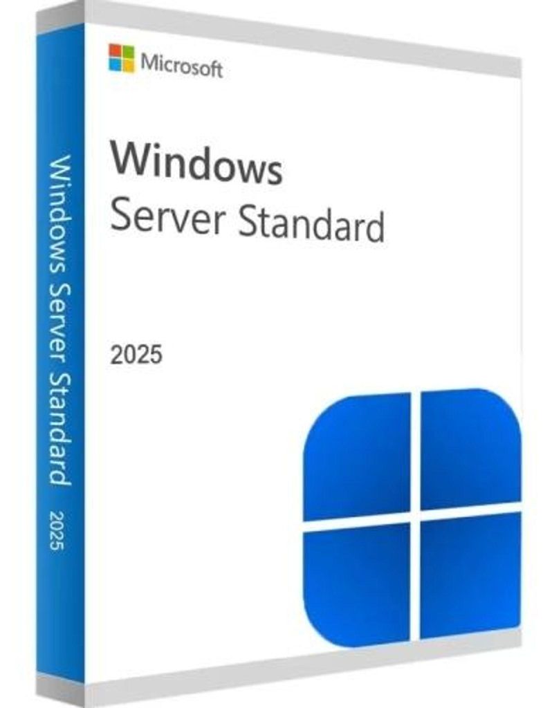 MS SB Windows Server 2025 Std. x64 16Core [UK] DVD Image du produit 