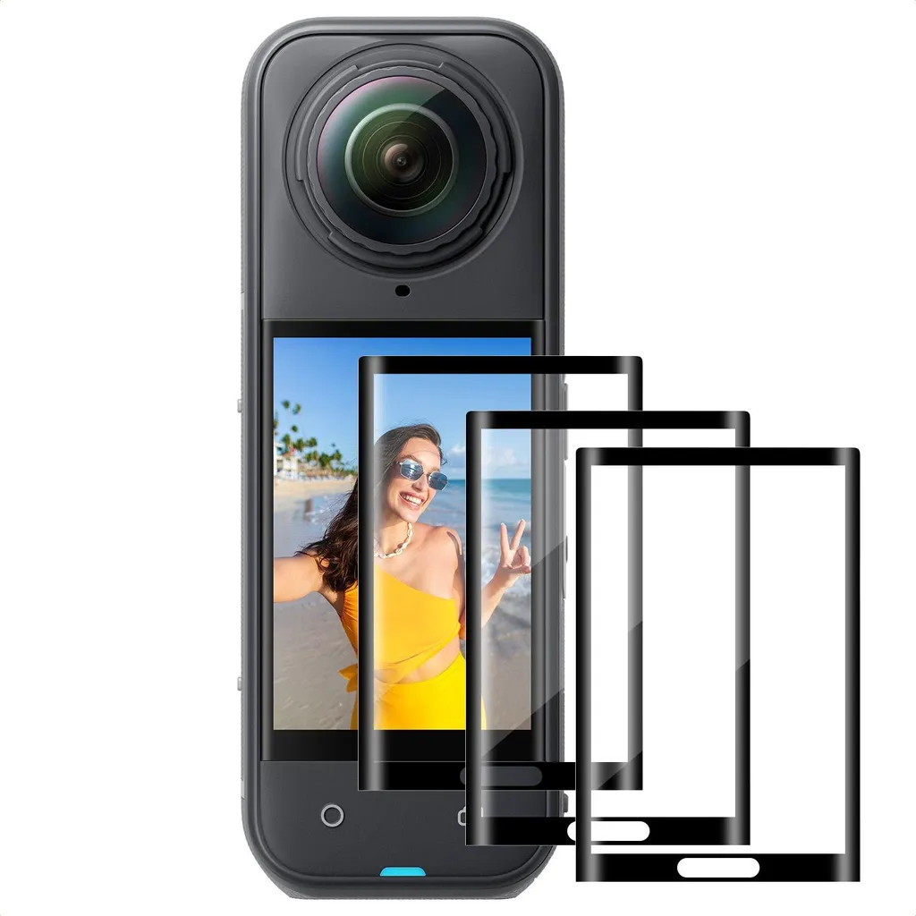 Évitez les rayures sur Insta360 X4 X5 avec ce verre trempé résistant