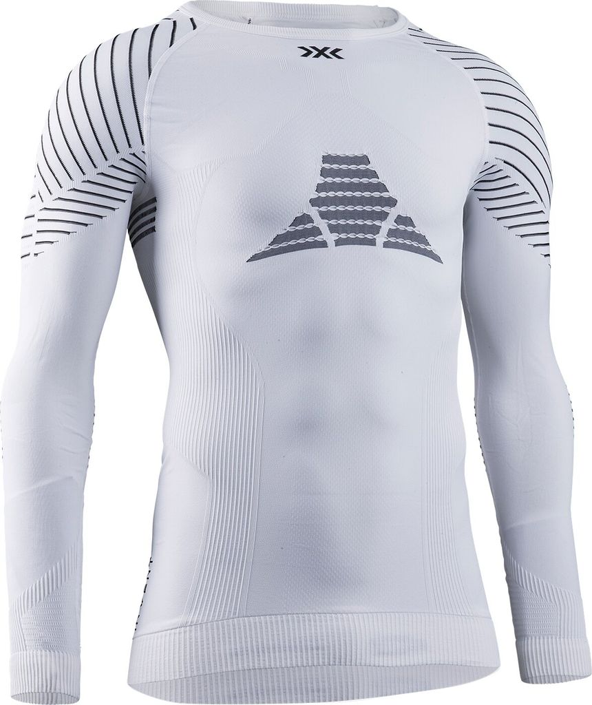 X-Bionic Invent 4.0 Herren Rundhals-Shirt mit langen Ärmeln, ideal für den Wintersport, mit optimaler Thermoregulation und leichter Kompression -...