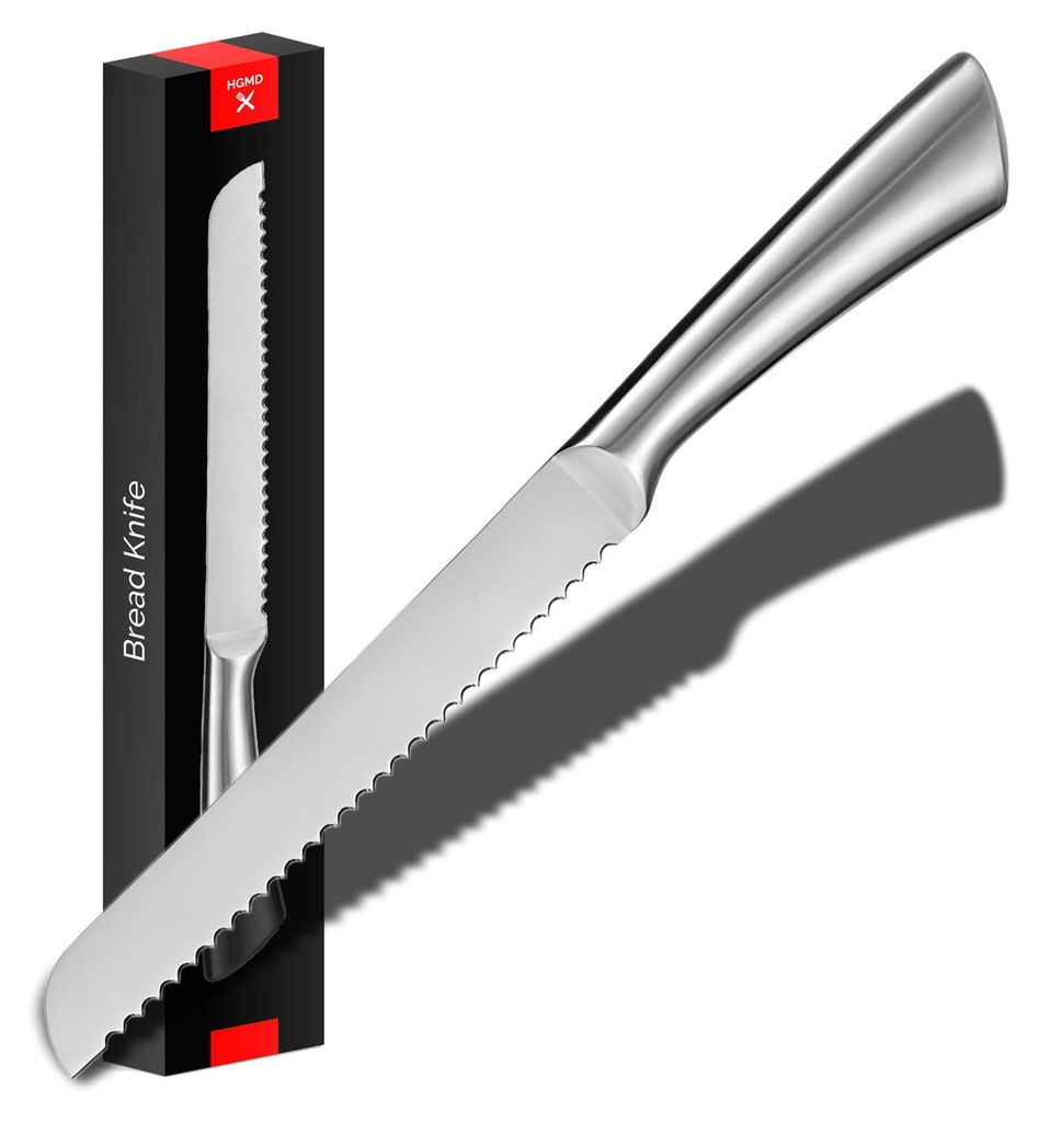 HGMD Profi-Brotmesser - 20 cm Klinge - Gezahnt - Produktbild 