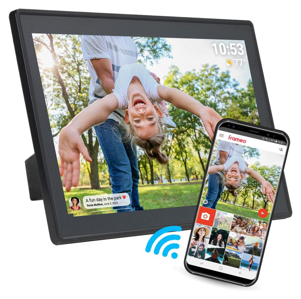 Denver Frameo PFF-1515B 15,6" digitálny rámik - čierna Obrázok produktu 