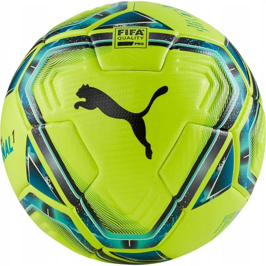 Ballon de Football de Compétition Puma teamFinal 21.1 Vert Taille 5