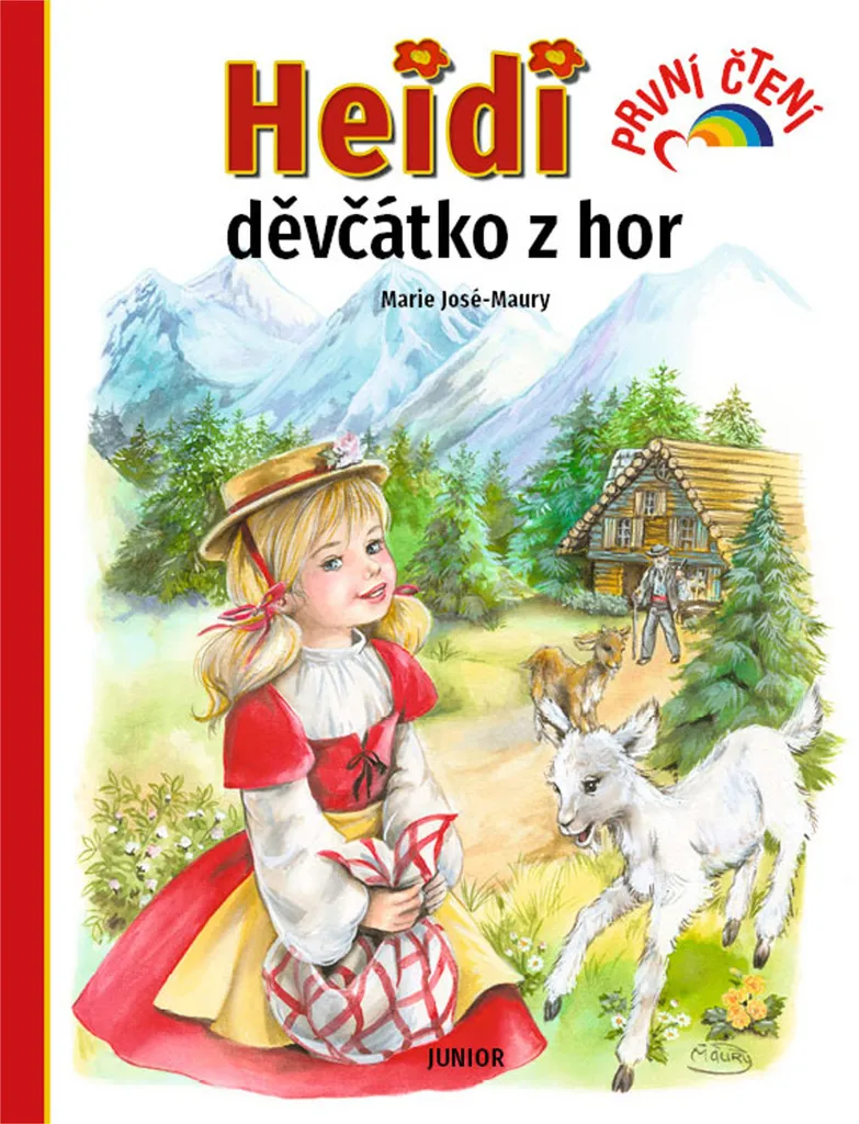 Livre Heidi par Miroslava Lánská, roman jeunesse illustré classique