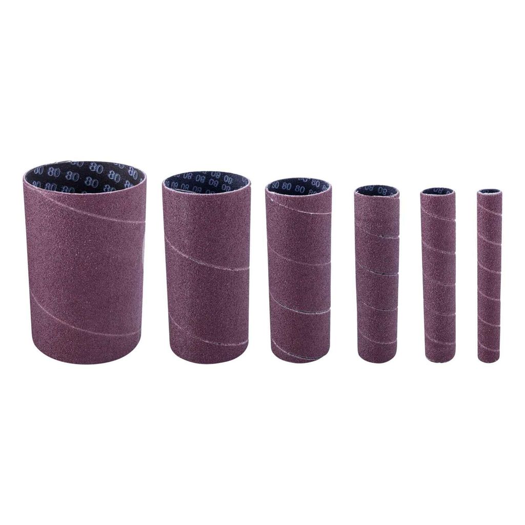 Sada brusných pouzder SCHEPPACH 6 brusných pouzder K80 pro Obrázek produktu 